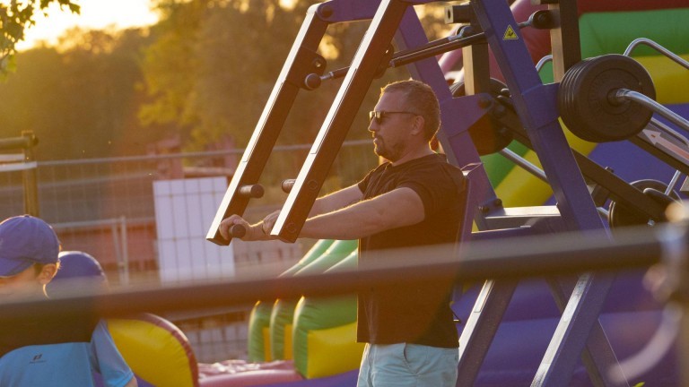 New workout playground in the CITY WEST